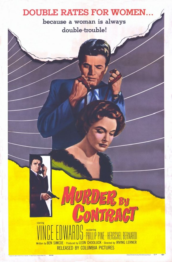 Murder By Contract (1958) Poster