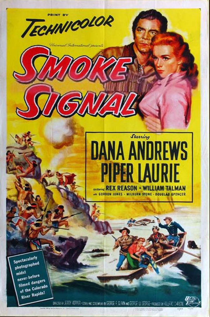 Smoke Signal (1955) Poster