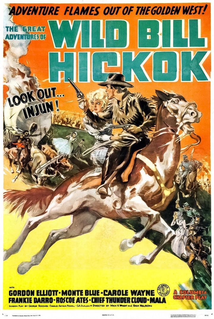 The Great Adventures Of Wild Bill Hickok (1938) Poster