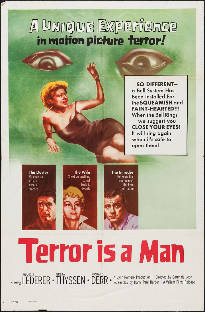 Terror Is A Man (1959) Poster