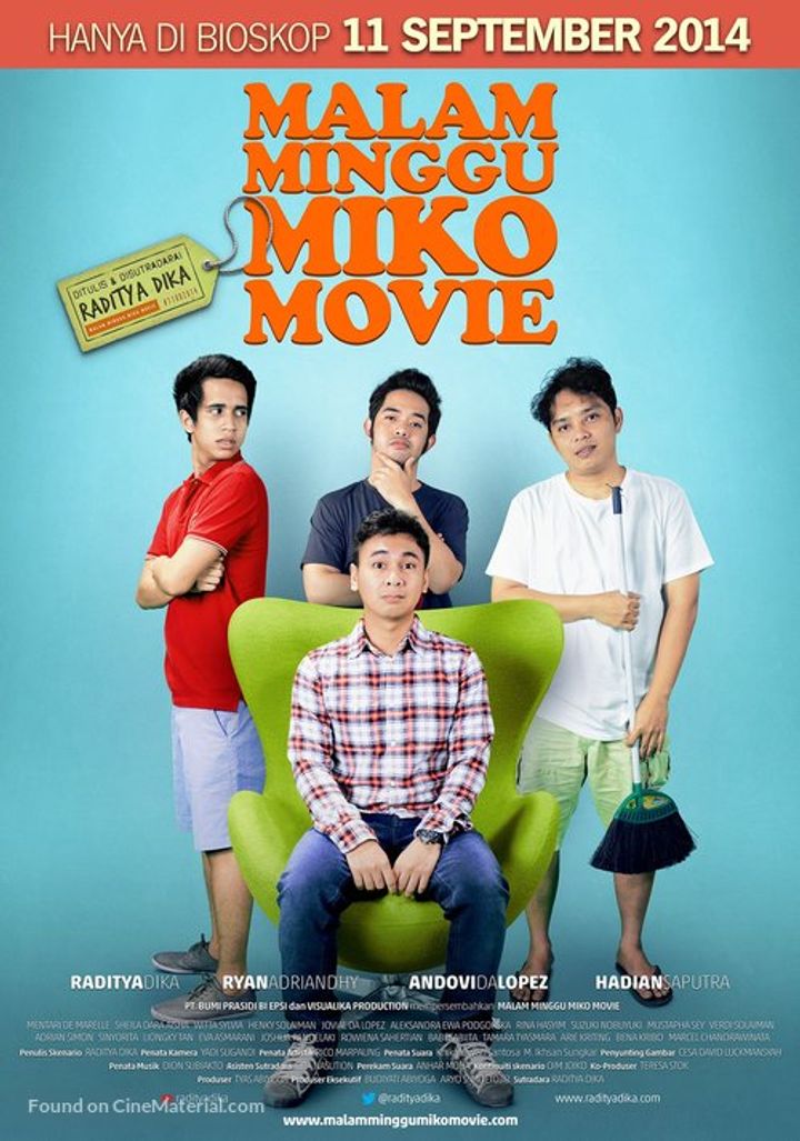 Malam Minggu Miko Movie (2014) Poster