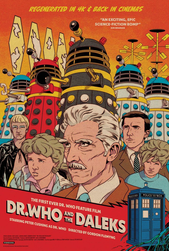 Dr. Who And The Daleks (1965) Poster