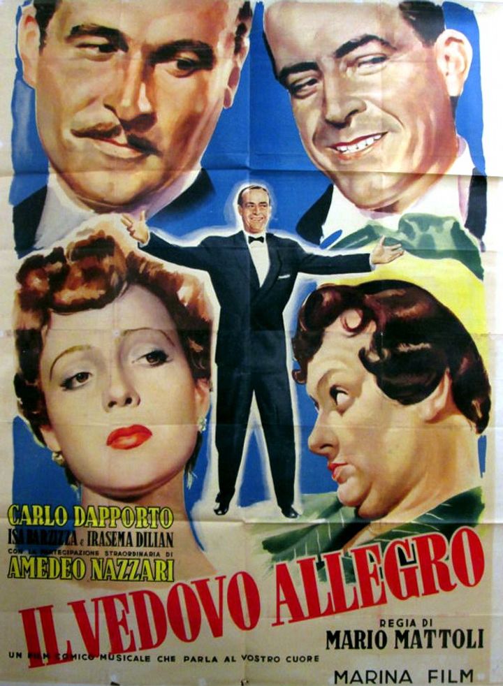 Il Vedovo Allegro (1949) Poster