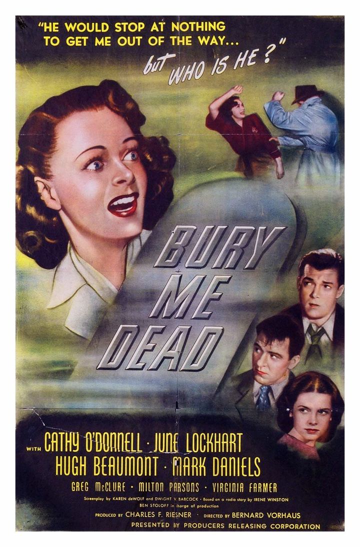 Bury Me Dead (1947) Poster