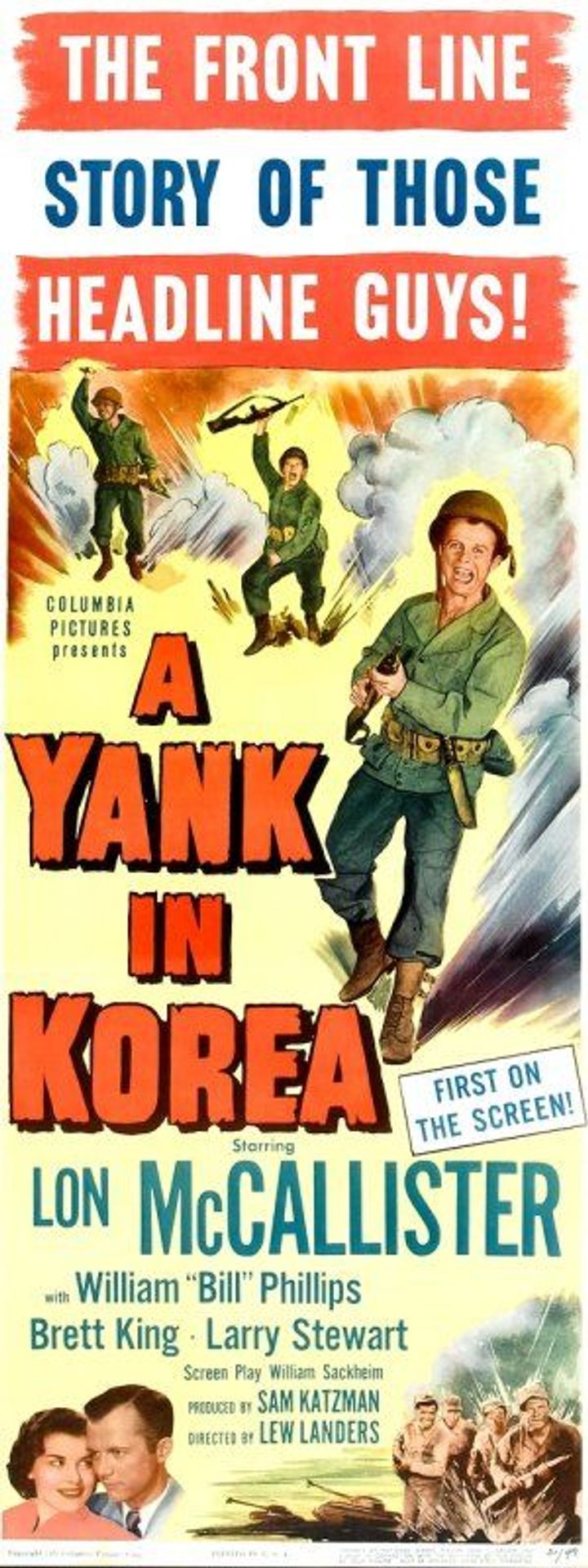 A Yank In Korea (1951) Poster