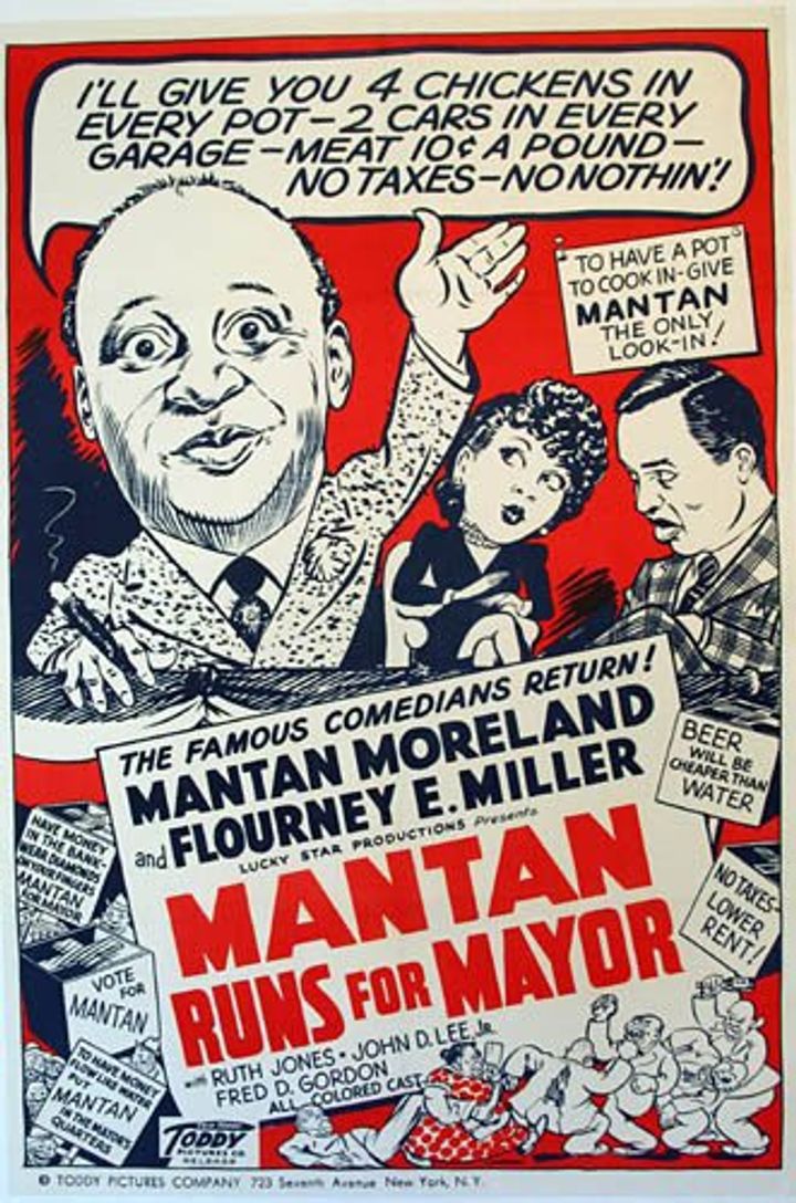 Mantan Runs For Mayor (1946) Poster