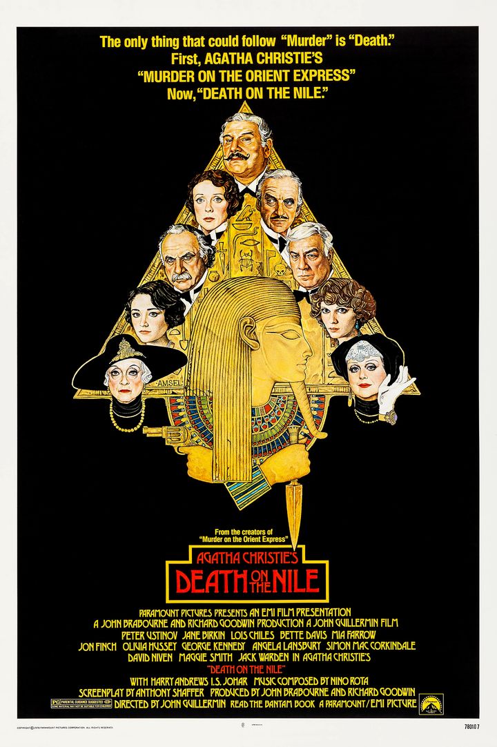 Death On The Nile (1978) Poster