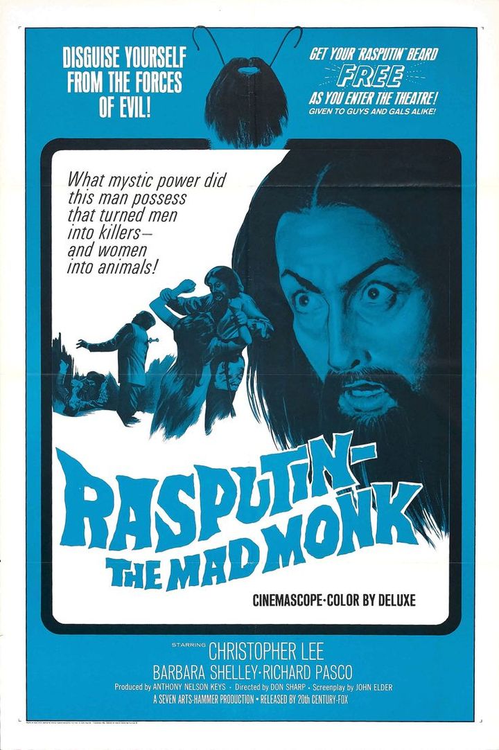 Rasputin: The Mad Monk (1966) Poster