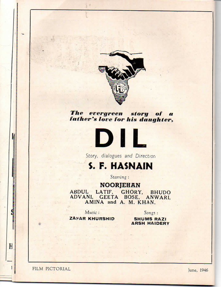 Dil (1946) Poster