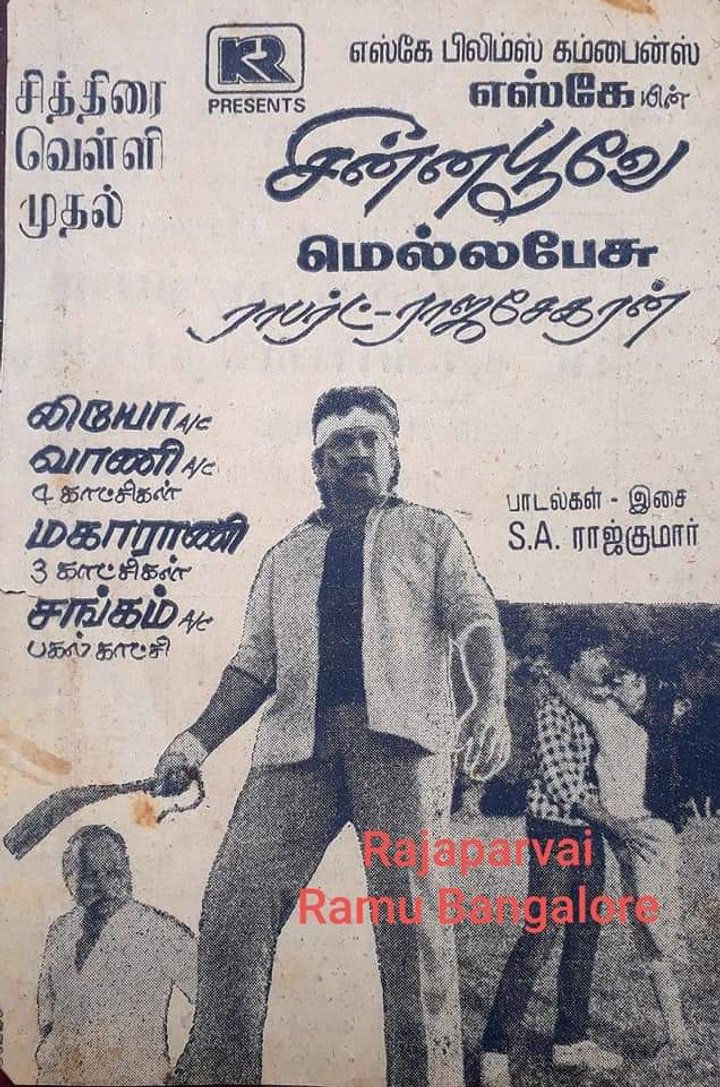 Chinna Poove Mella Pesu (1987) Poster