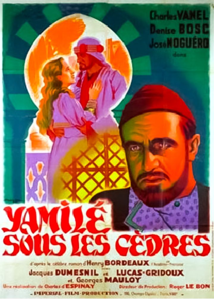 Yamilé Sous Les Cèdres (1939) Poster