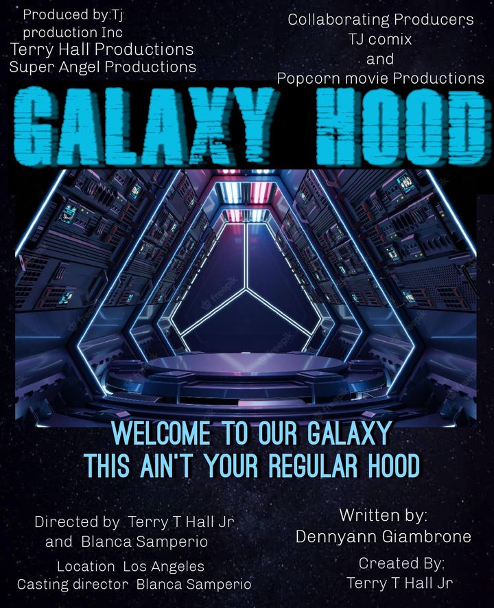 Galaxy Hood Poster