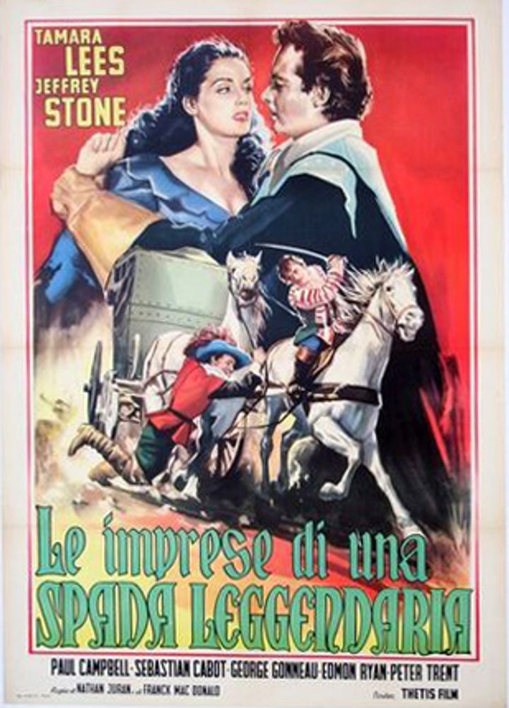 Le Imprese Di Una Spada Leggendaria (1958) Poster