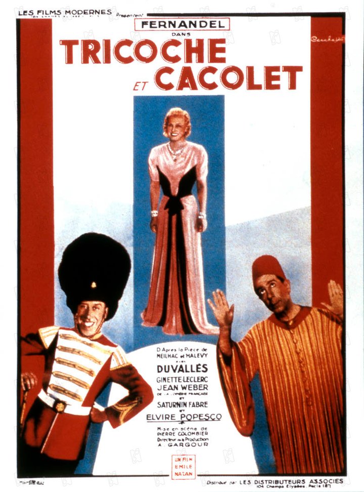 Tricoche Et Cacolet (1938) Poster