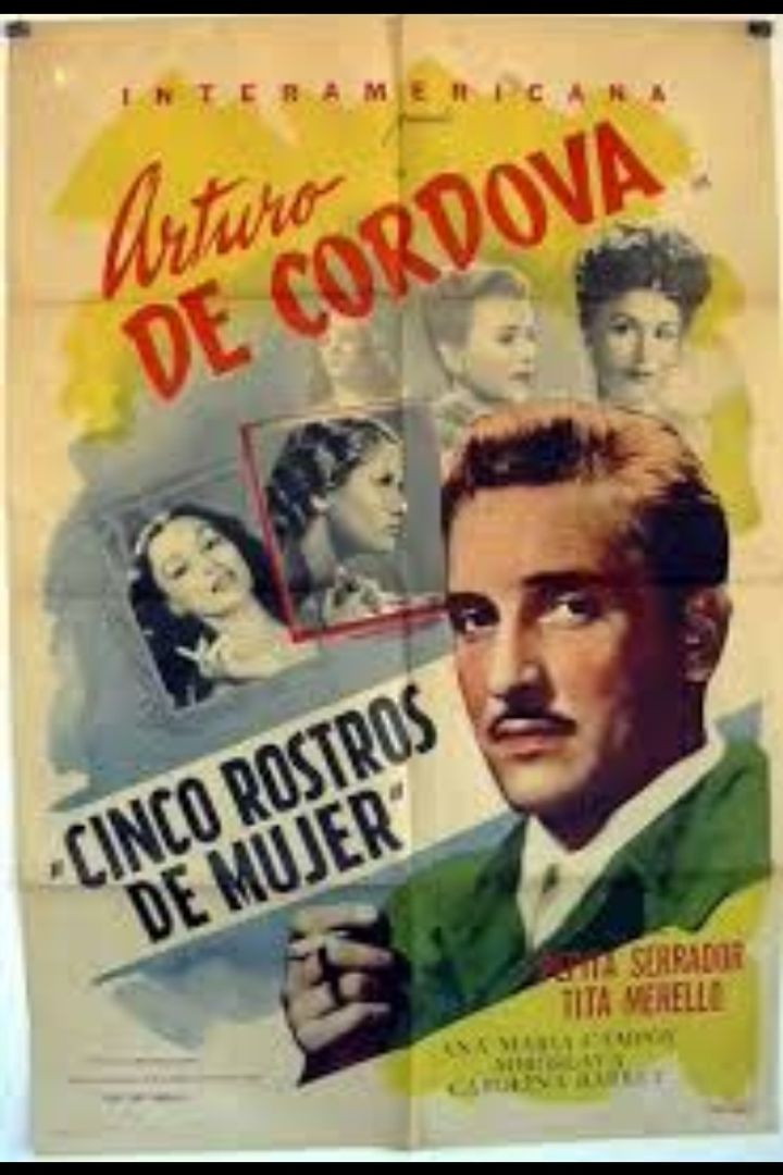 Cinco Rostros De Mujer (1947) Poster