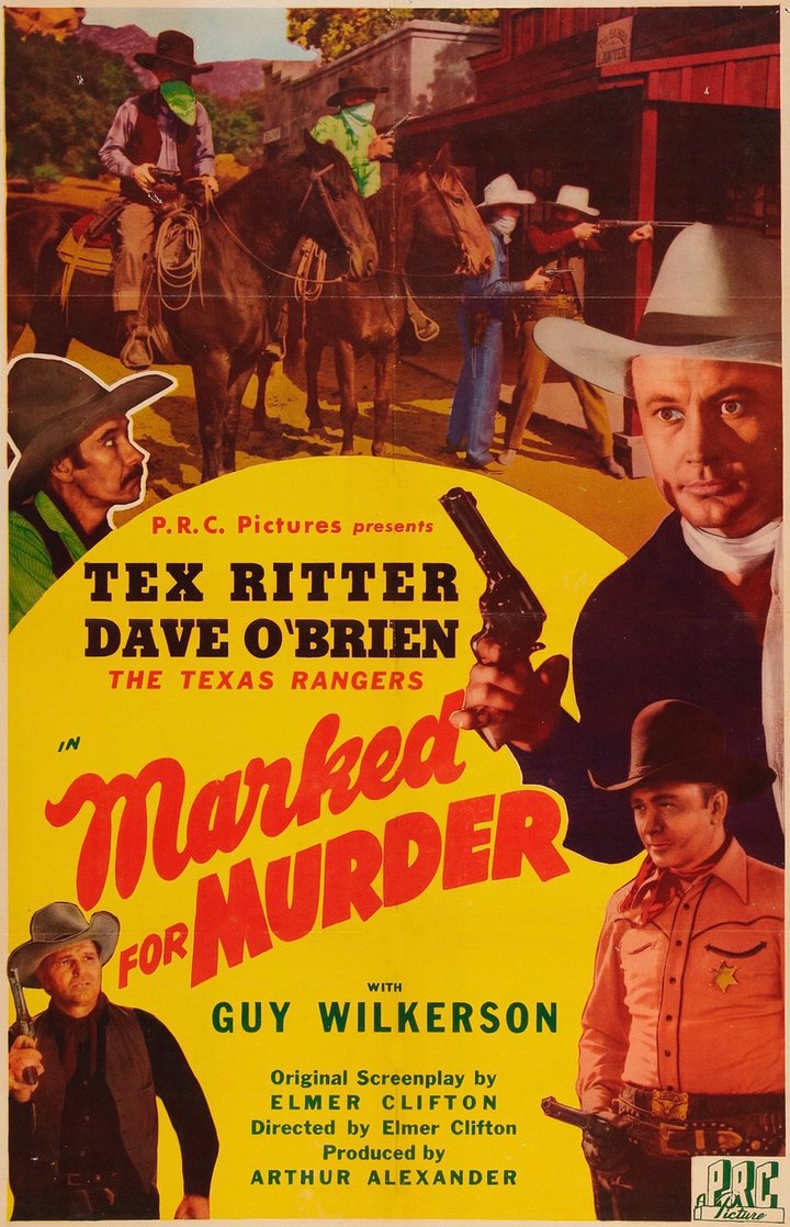 Marked For Murder (1945) Poster