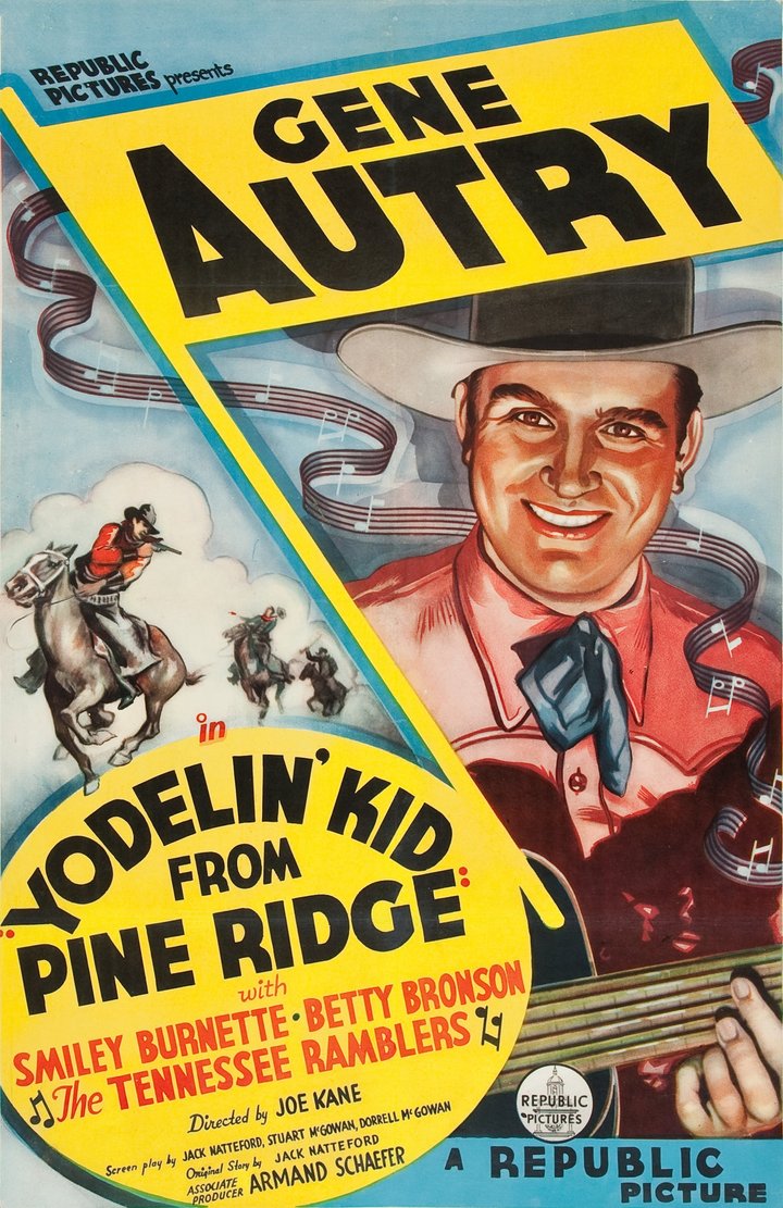 Yodelin' Kid From Pine Ridge (1937) Poster