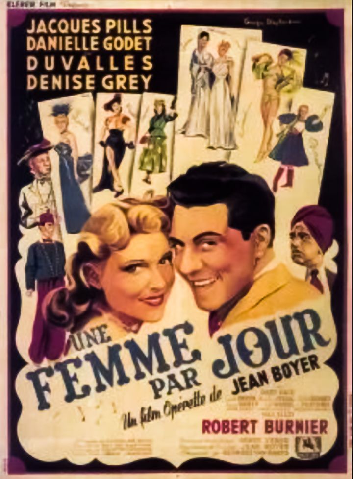 Une Femme Par Jour (1949) Poster