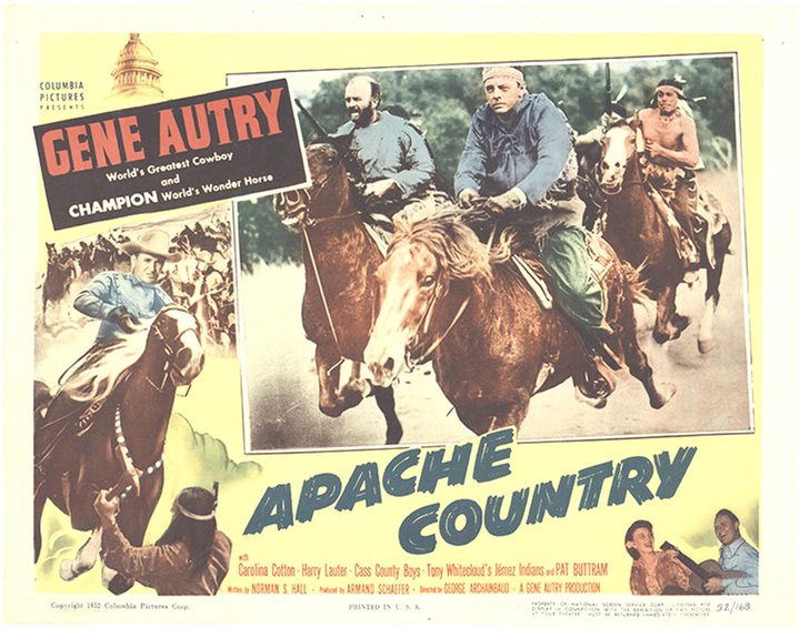 Apache Country (1952) Poster