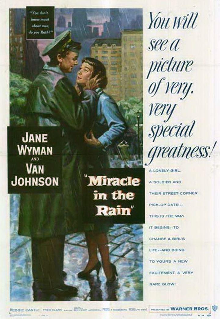 Miracle In The Rain (1956) Poster