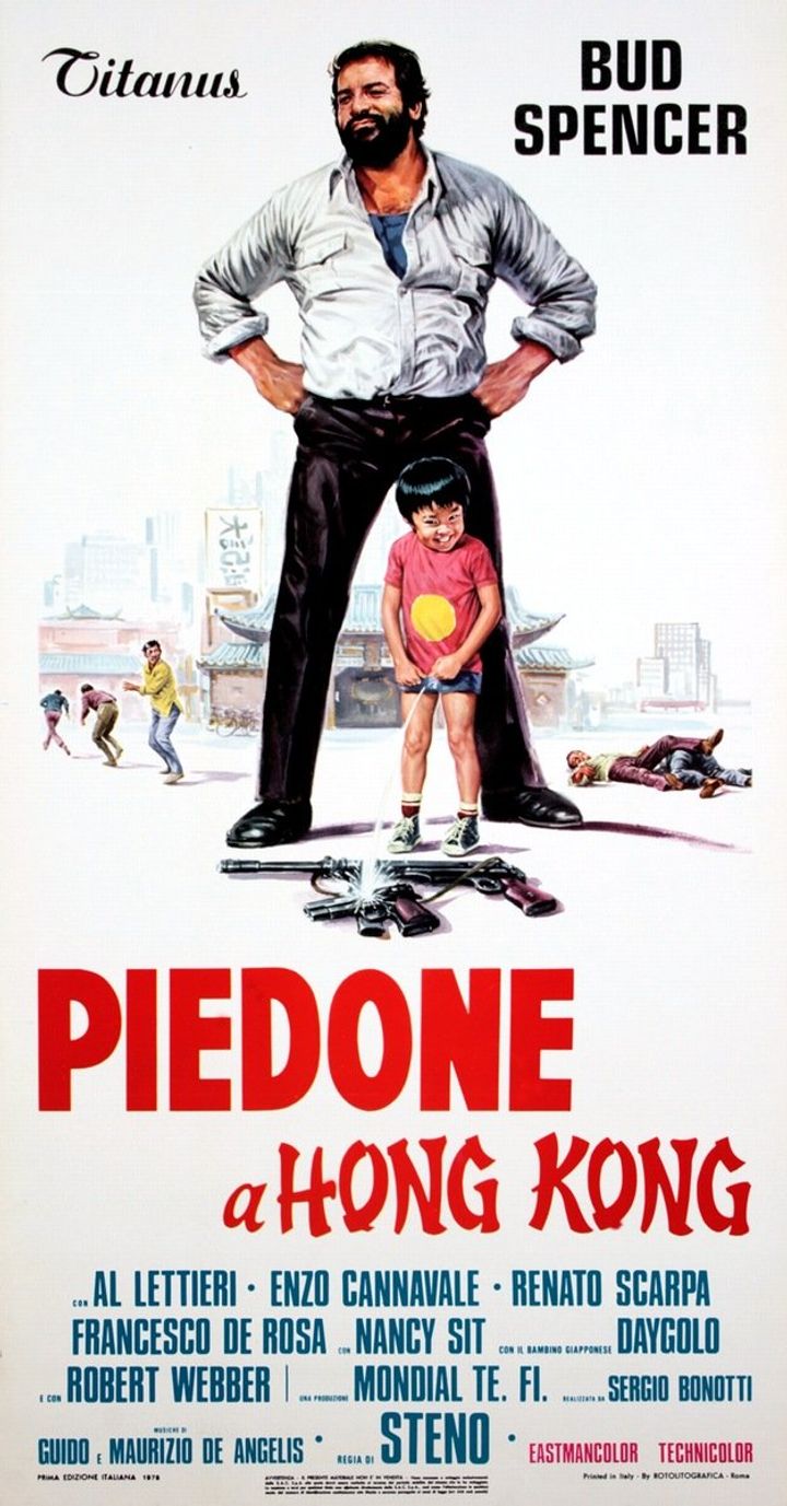 Piedone A Hong Kong (1975) Poster