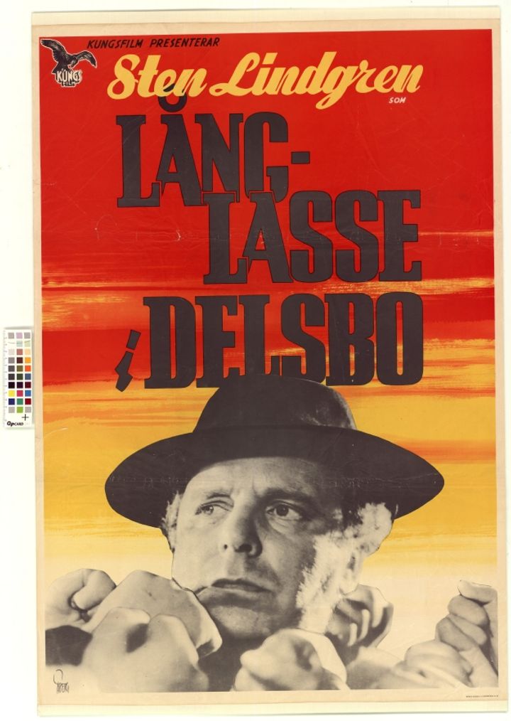 Lång-lasse I Delsbo (1949) Poster