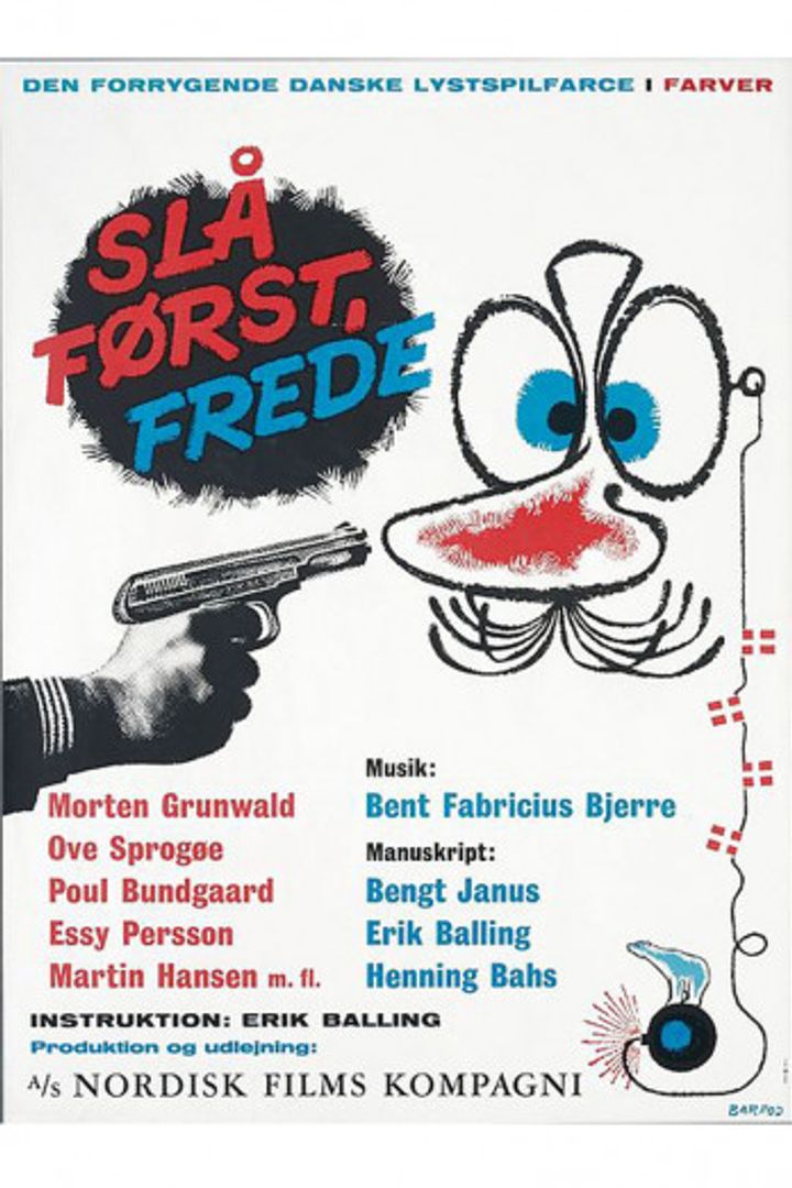 Slå Først Frede! (1965) Poster