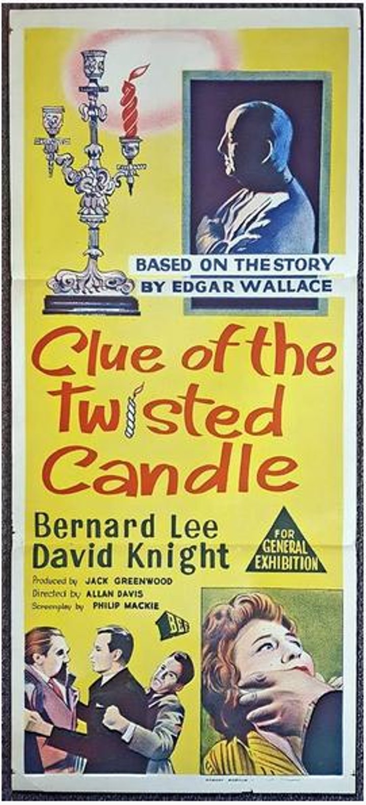 Clue Of The Twisted Candle (1960) Poster