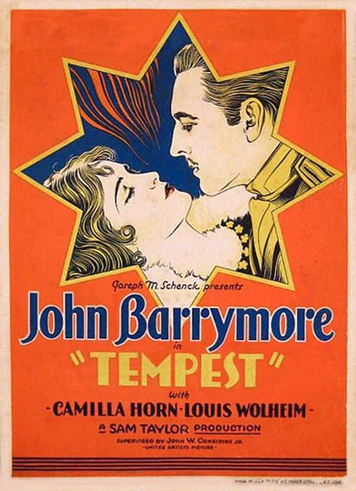 Tempest (1928) Poster