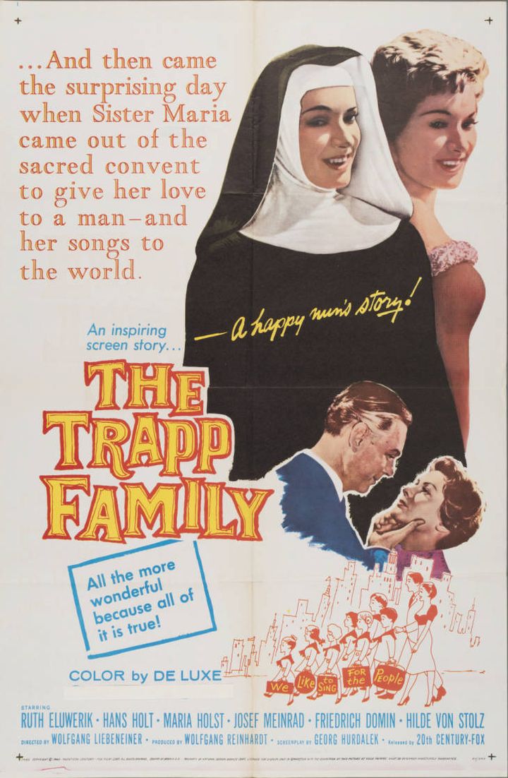 Die Trapp-familie (1956) Poster