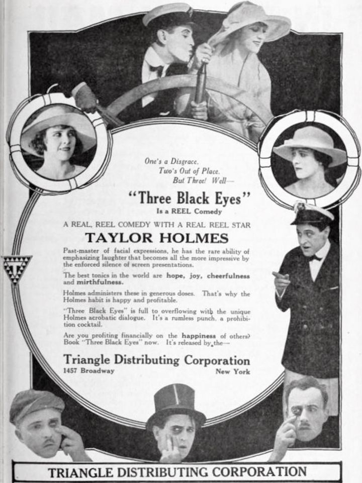 Three Black Eyes (1919) Poster