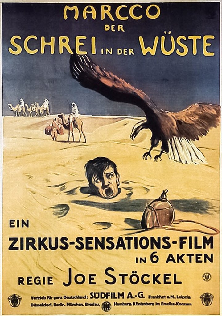 Marco Unter Gauklern Und Bestien (1924) Poster