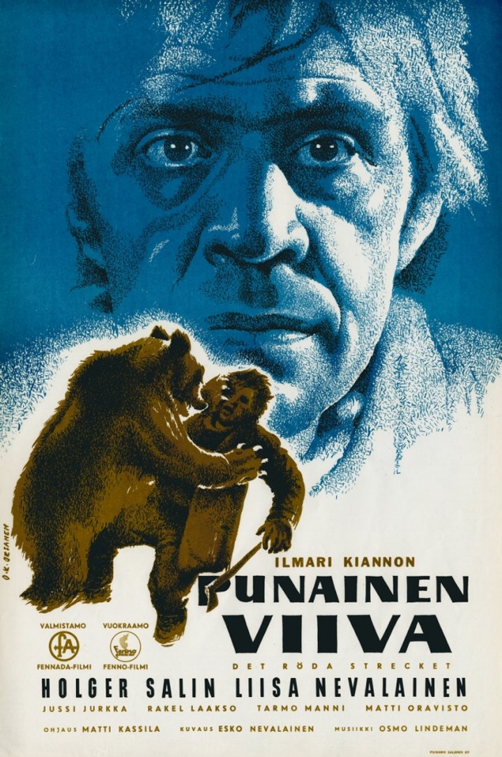 Punainen Viiva (1959) Poster