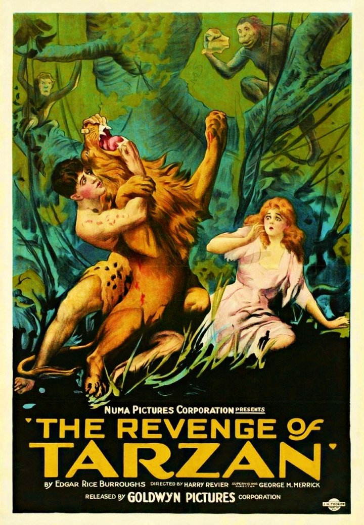 The Revenge Of Tarzan (1920) Poster