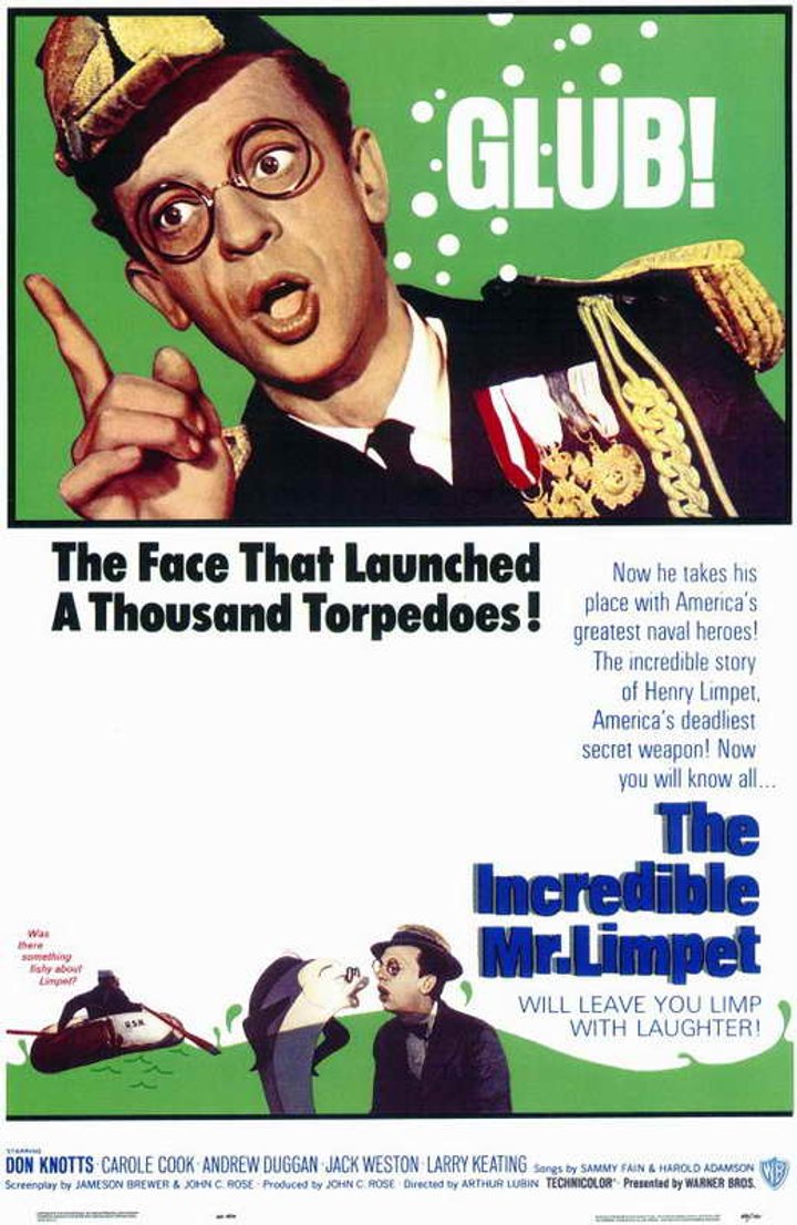 The Incredible Mr. Limpet (1964) Poster