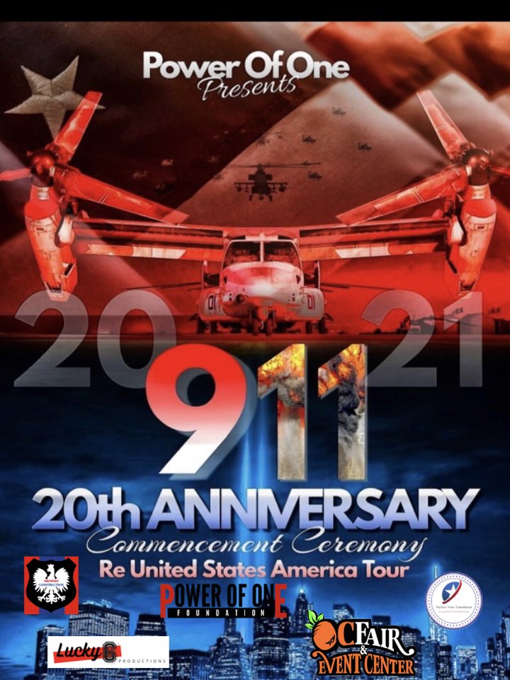 9/11 20th Anniversary Tribute Concert Poster