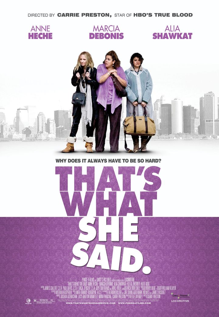 That's What She Said (2012) Poster