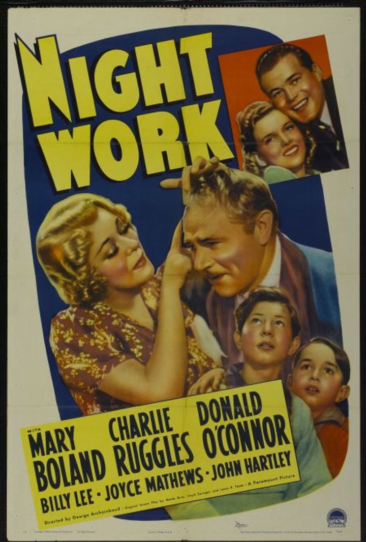 Night Work (1939) Poster