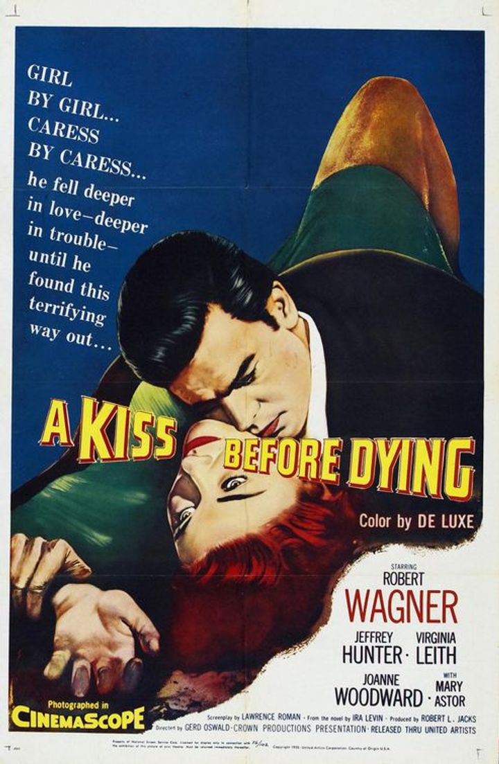 A Kiss Before Dying (1956) Poster