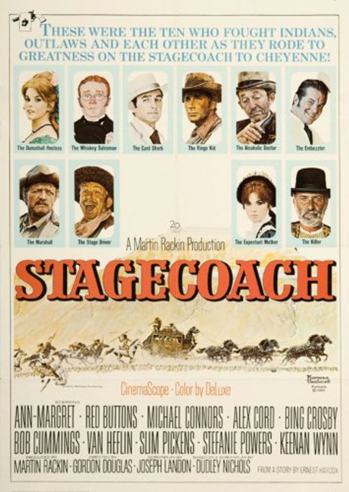 Stagecoach (1966) Poster