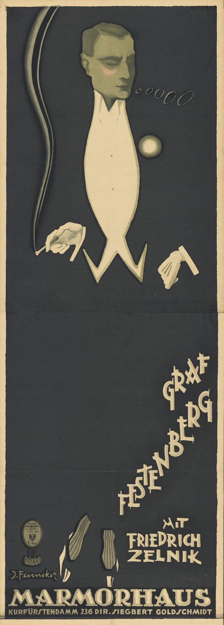 Graf Festenberg (1922) Poster