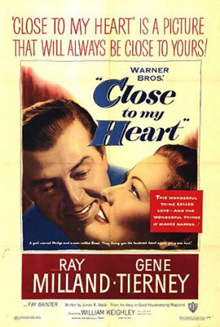 Close To My Heart (1951) Poster