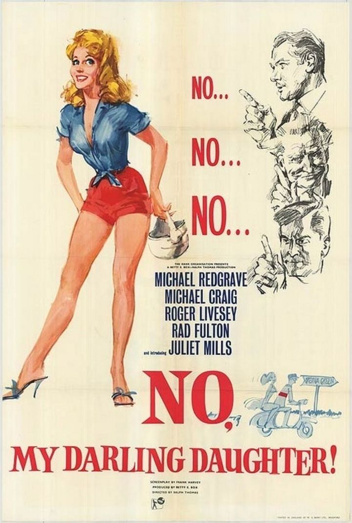 No, My Darling Daughter (1961) Poster