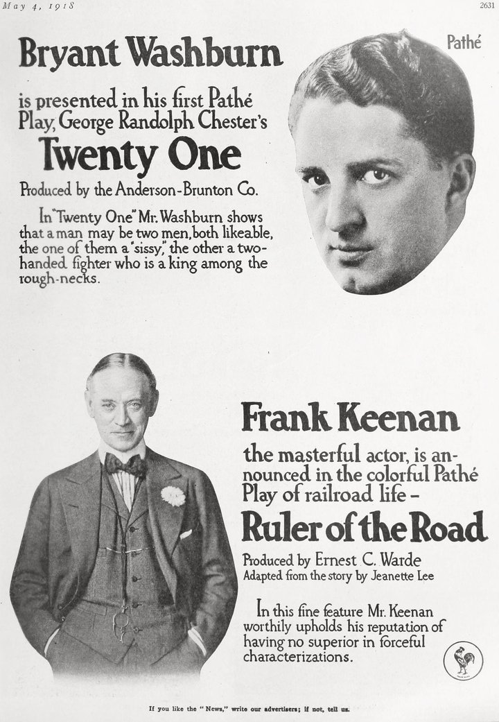 Ruler Of The Road (1918) Poster