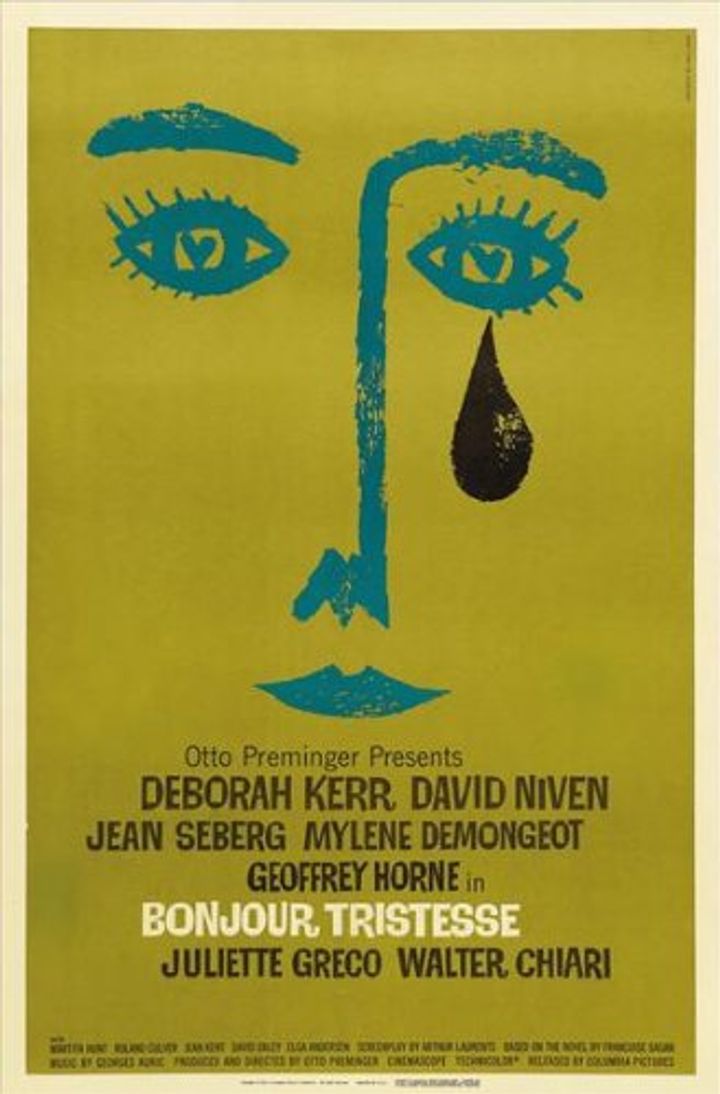 Bonjour Tristesse (1958) Poster