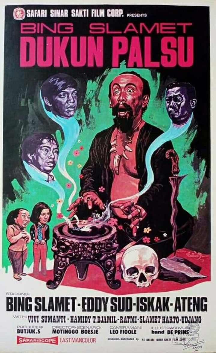 Bing Slamet Dukun Palsu (1973) Poster