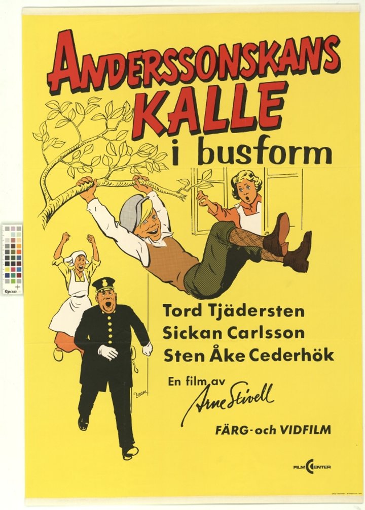 Anderssonskans Kalle I Busform (1973) Poster