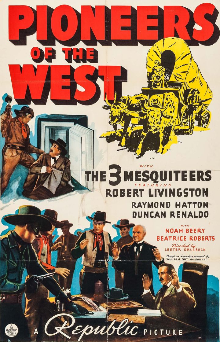 Pioneers Of The West (1940) Poster