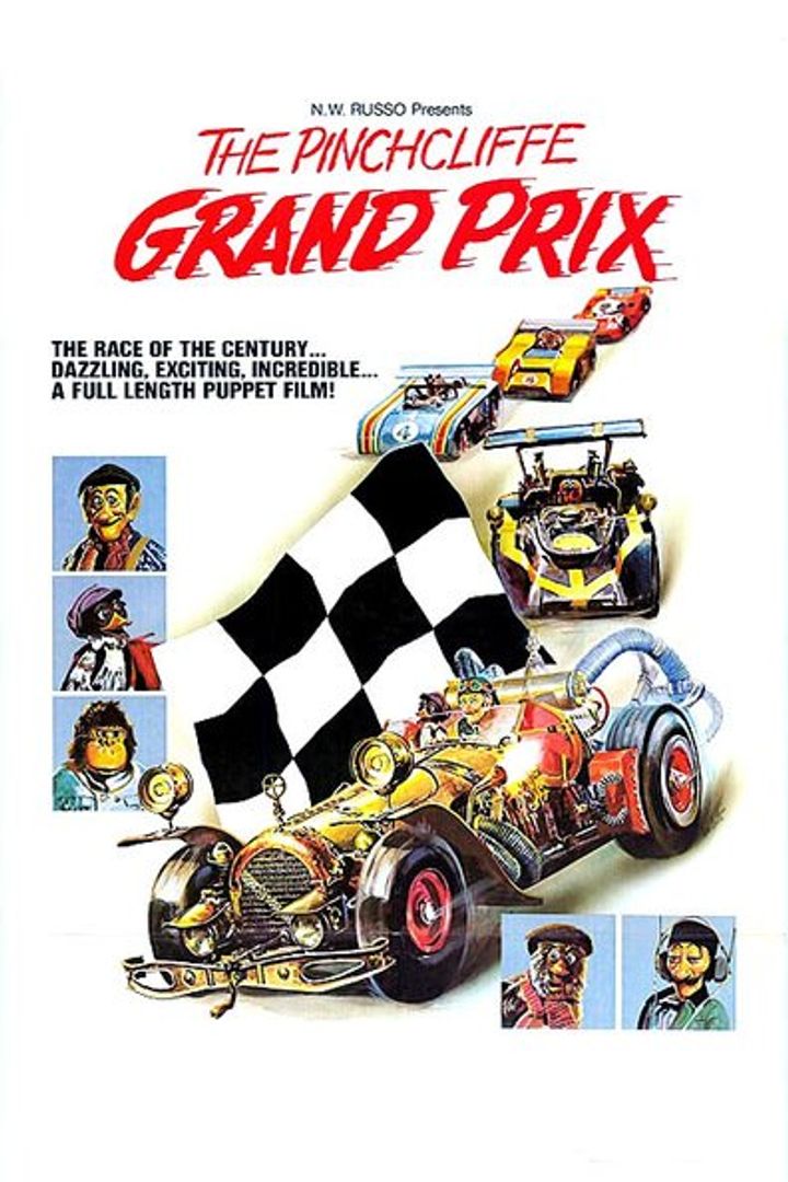 Flåklypa Grand Prix (1975) Poster