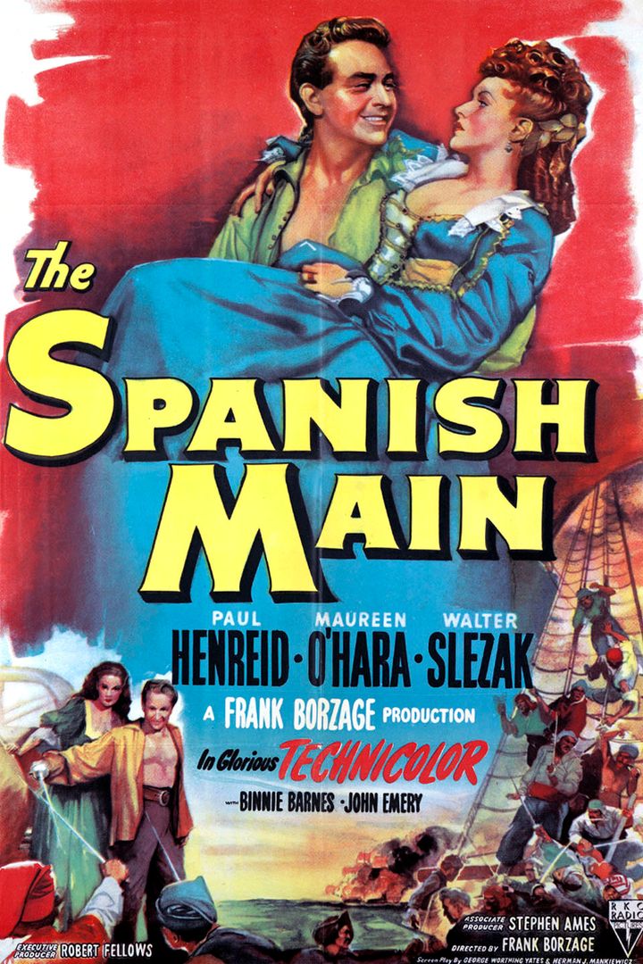 The Spanish Main (1945) Poster